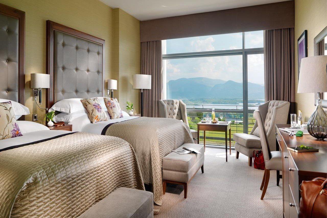 Aghadoe Heights Hotel & Spa คิลลาร์นีย์ ภายนอก รูปภาพ A room at the Killarney International Hotel