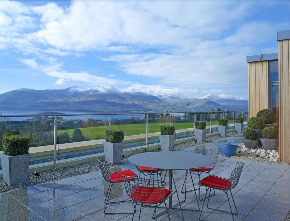 Aghadoe Heights Hotel & Spa คิลลาร์นีย์ ภายนอก รูปภาพ The Terrace at the Hotel