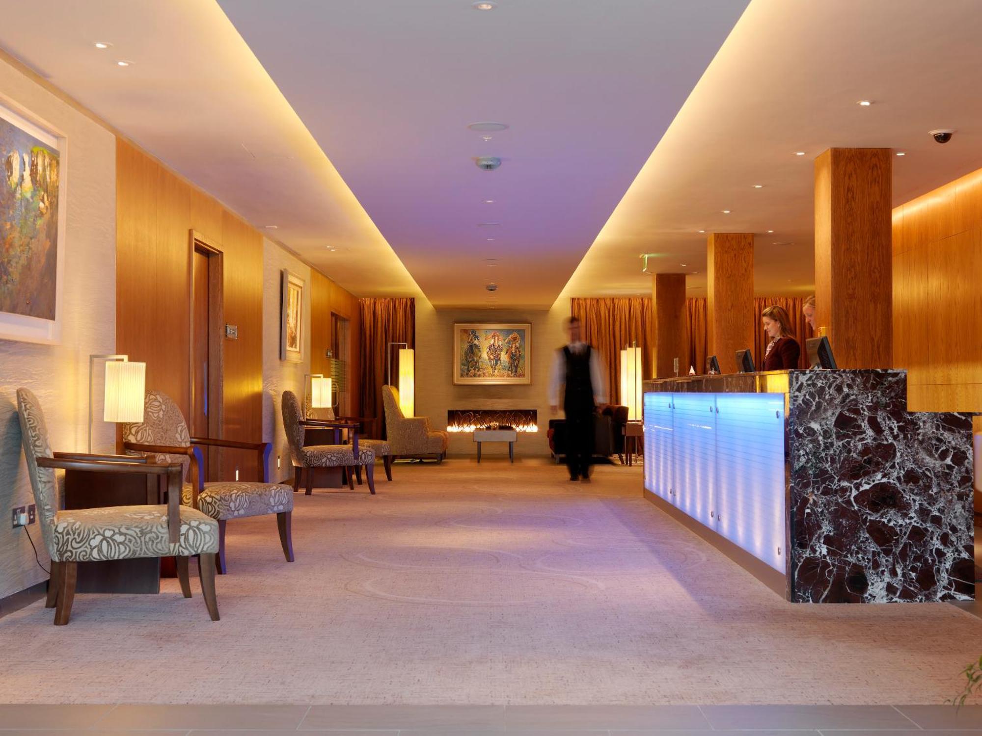 Aghadoe Heights Hotel & Spa คิลลาร์นีย์ ภายใน รูปภาพ The reception area